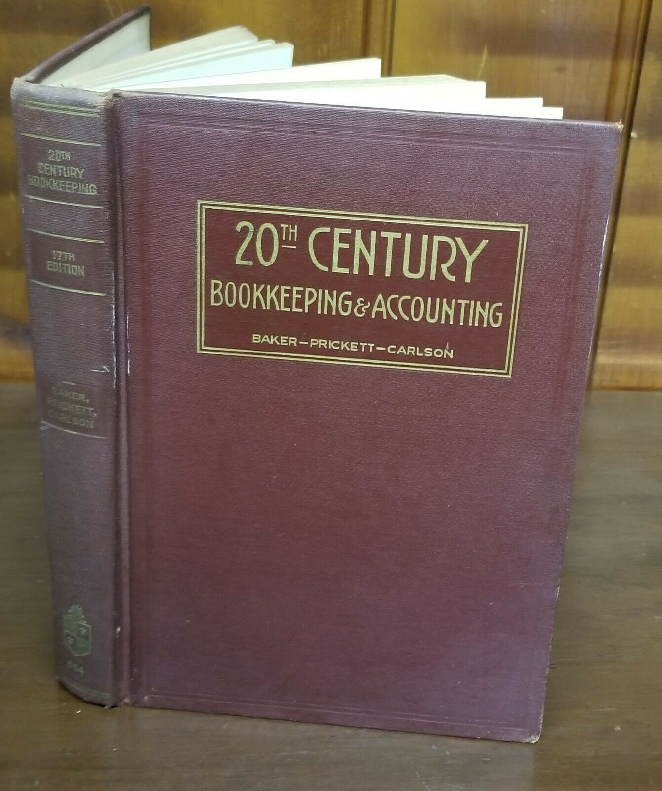 20TH CENTURY BOOKKEEPING & ACCOUNTING 1937 HARDCOVER Books & Magazines