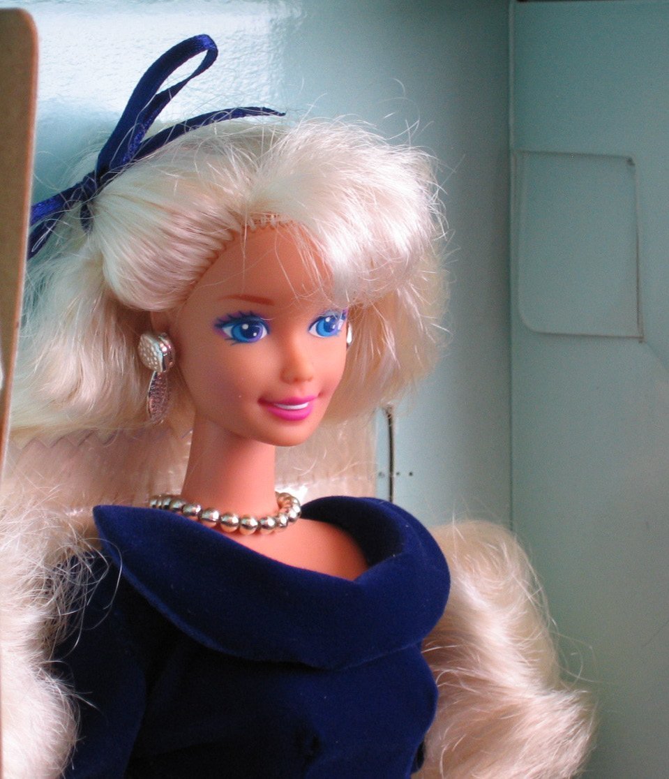 avon winter velvet barbie worth