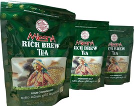 CEYLON Black Tea BOP Loose Leaf 7 oz Mlesna High Grown Rich Brew Tea Premium - $9.40