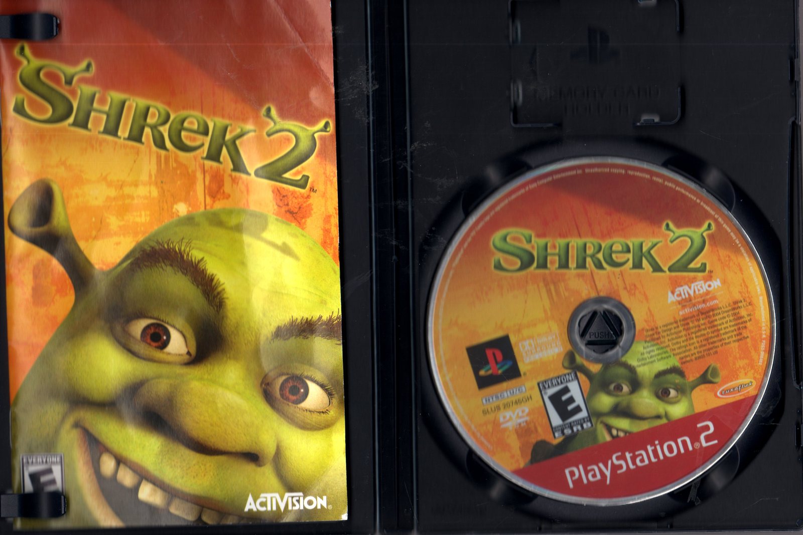 Shrek 2 PlayStation 2 Greatest Hits Complete with Case, Disk,& Instructions Video Games