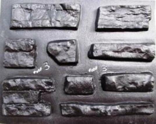 7 Limestone Veneer Concrete Molds #OKL-03 Make 100s Stones for Pennies Fast Ship 