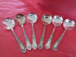 Rogers Alhambra Round Soup Spoons 1907 - $65.00