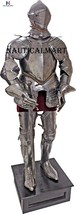 NauticalMart Italian Full Suit Of Armor Medieval Knight Closed Helmet Costume