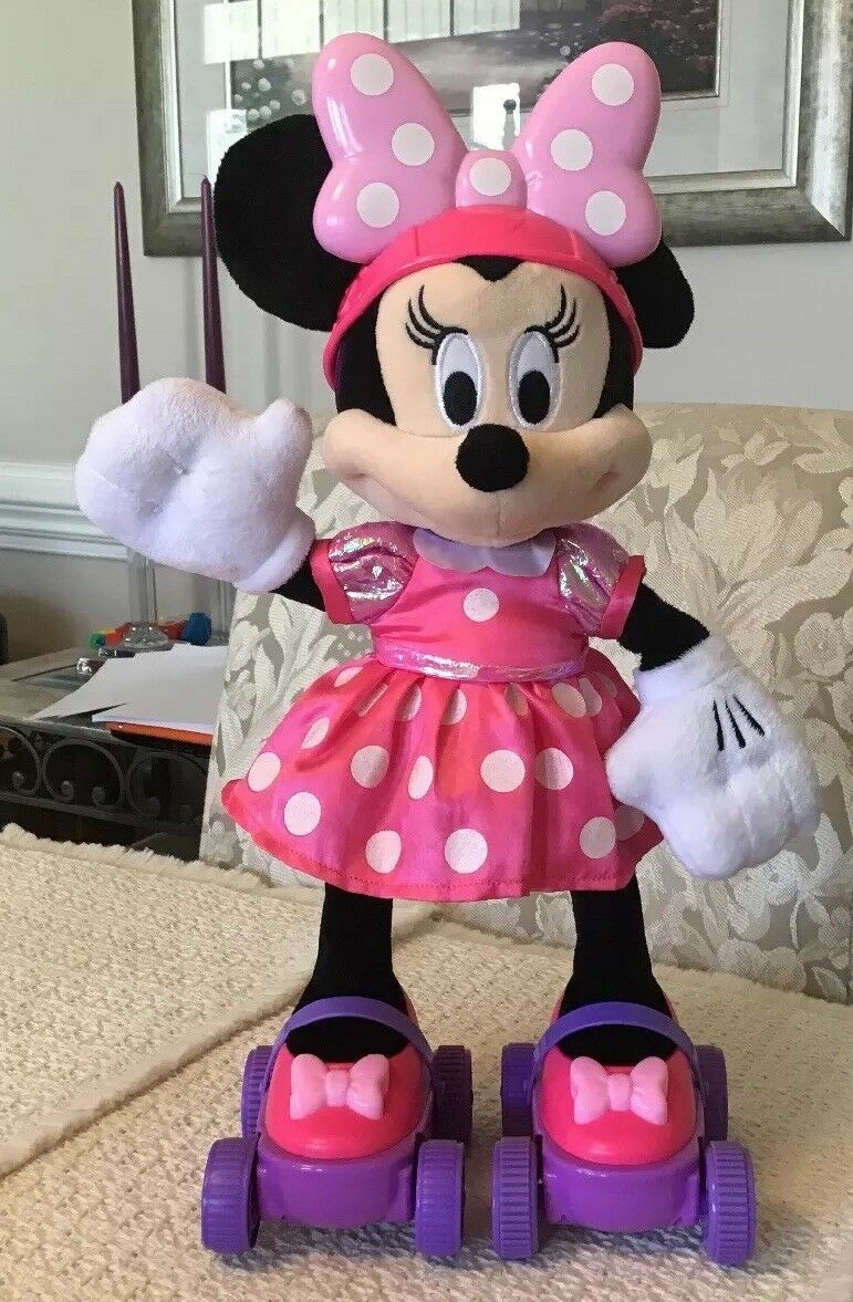 minnie mouse roller skating doll