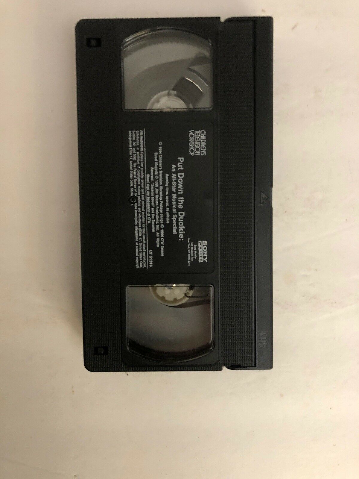 Sesame Street Put Down The Duckie An All-star Musical Special(VHS,1994 ...