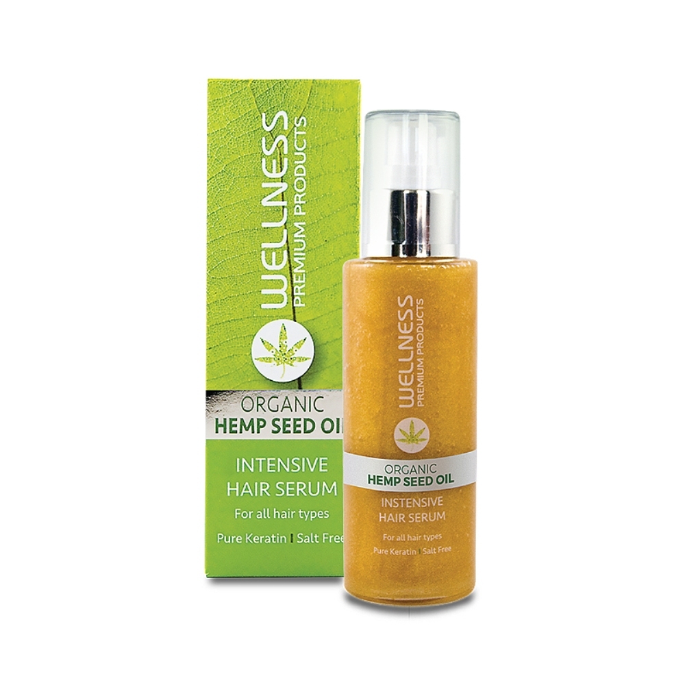 Hemp Seed Oil Hair Serum 100ml - Serum & Oils