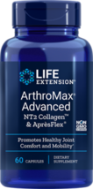 4 PACK $19 Life Extension ArthroMax Advanced joint glucosamine 60 capsules image 1