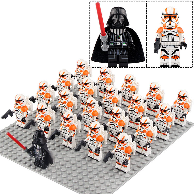 Star Wars 322nd Clone Youth Brigade Clone Cadet Unit Army Set 21 Minifigures Lot
