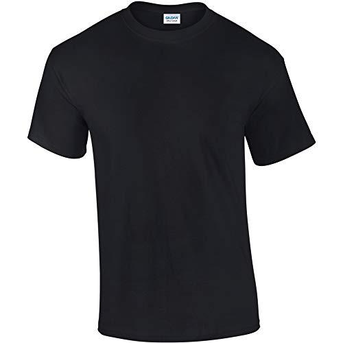 Gildan Heavy Cotton - Cotton T-Shirt 5000 - Small - Black - Fashion