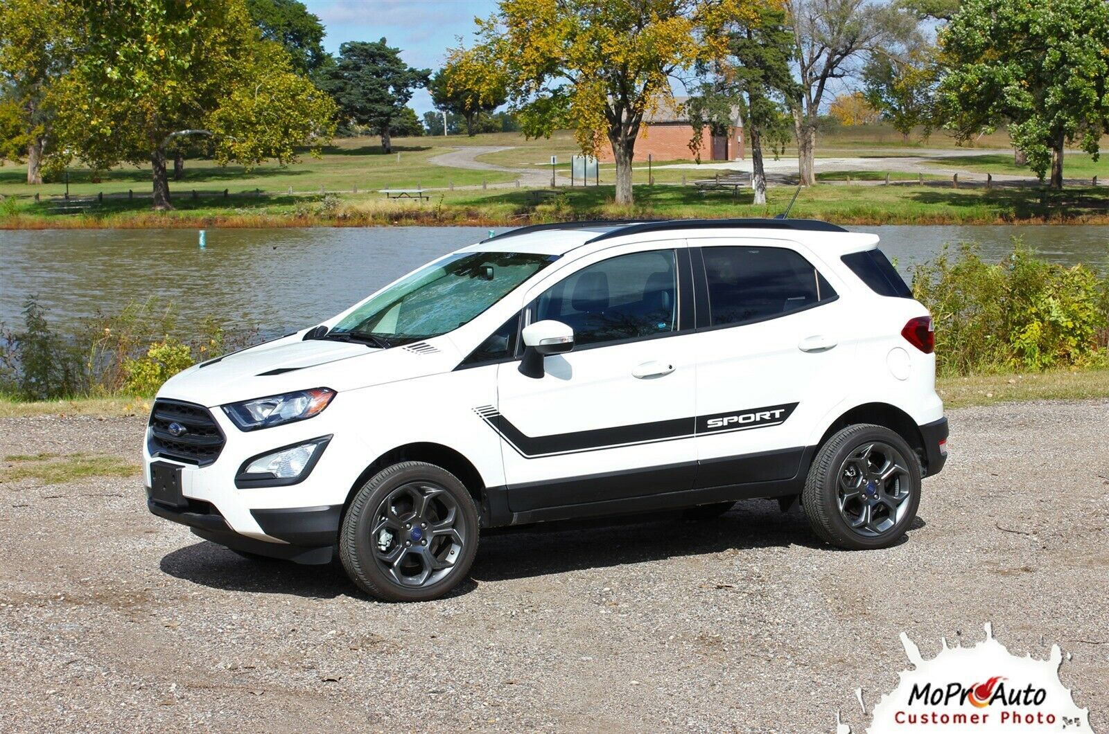 Ford EcoSport Lower Door Decal FLYOUT Hood Stripes 3M Vinyl Graphics