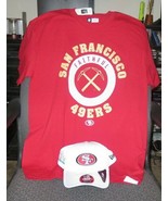 Super Bowl LIV 54 San Francsico 49ers New Era Hat &amp; Faithful Shirt New - $51.43