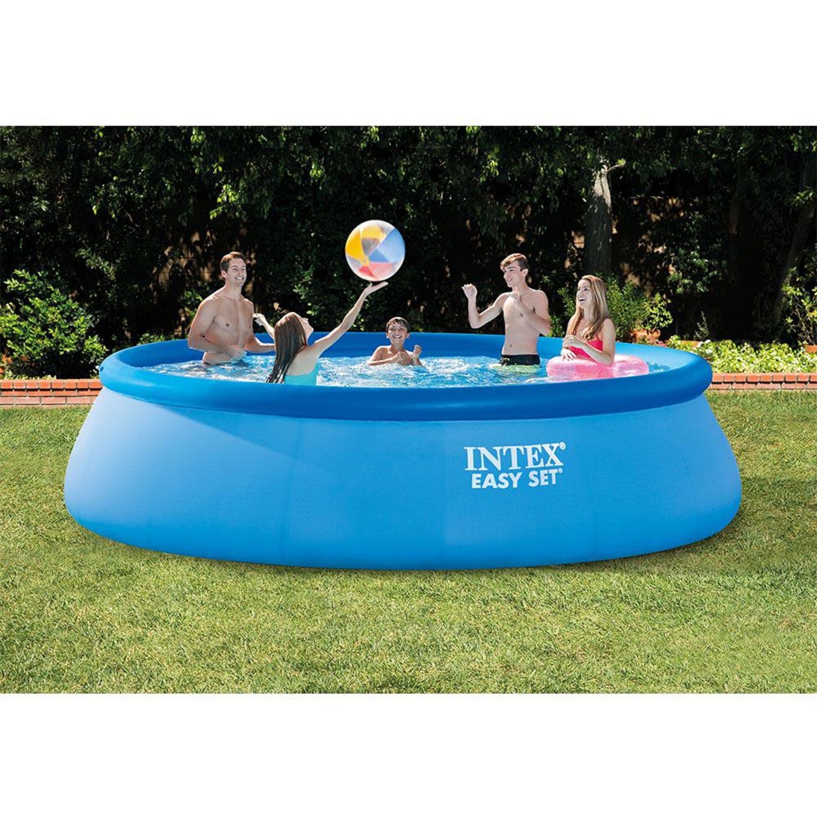 4 foot deep inflatable pool