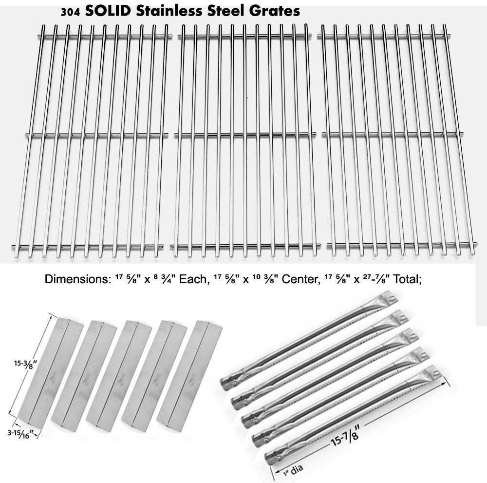 Brinkmann 8109520S kit Includes 5 Heat Plate, 5 Burners & SS Cooking
