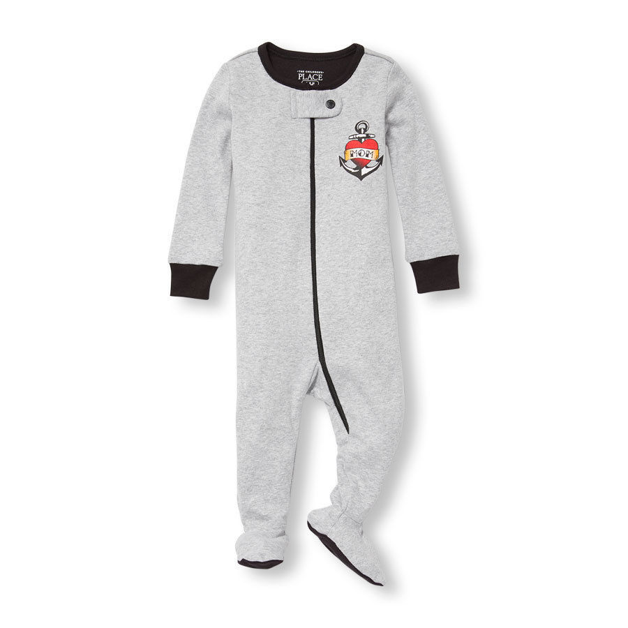 NWT The Childrens Place Dinosaur Girls Stretchie Footed Sleeper Pajamas 2 3 4 5