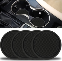 Car Cup Coaster, 4PCS Universal Non-Slip Cup Holders Embedded in Ornaments Coast