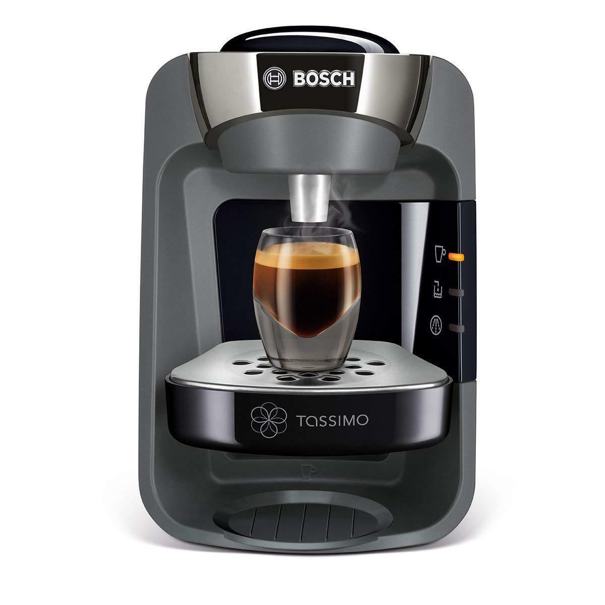 Pod \u0026 Capsule Coffee Machines Coffee, Tea \u0026 Espresso Makers Bosch TAS1002  Tassimo Happy Coffee Maker Pods Brewer 1400 W 23.7oz