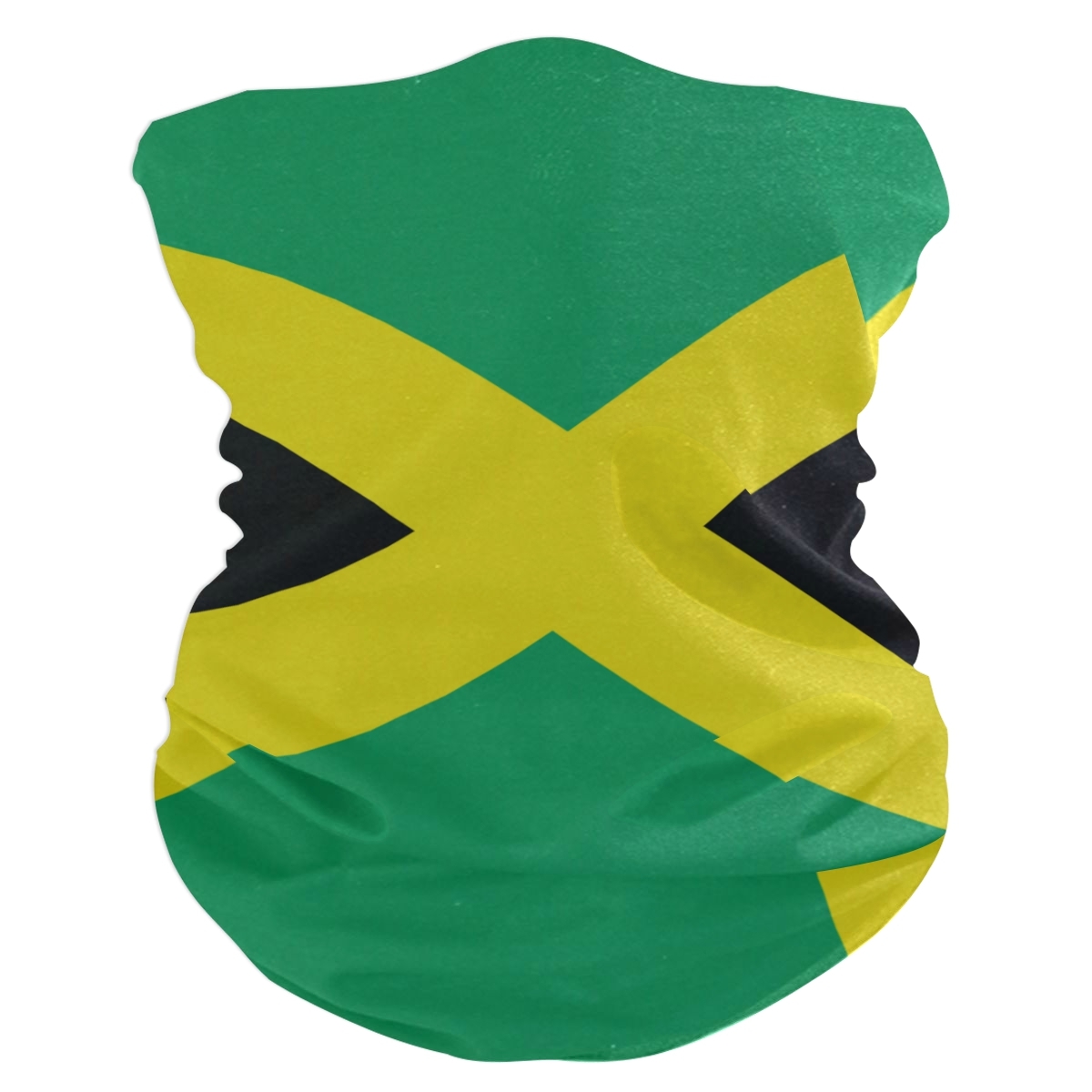Jamaica Flag Elastic Headbands Head Wrap Shawl Hair Accessories