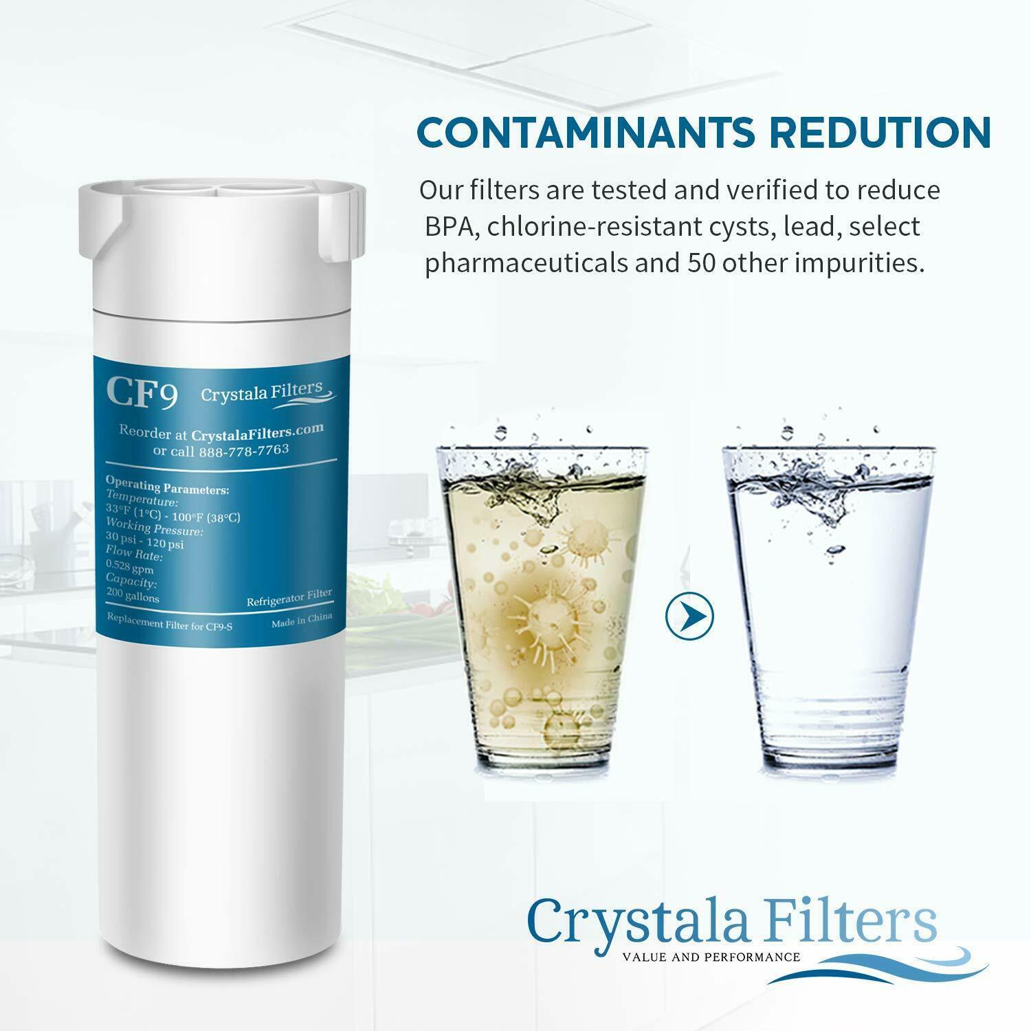 Replacement Water Filter For GE XWF SmartWater Refrigerator Water