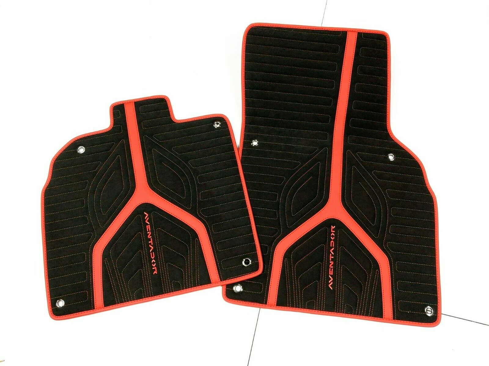 Aventador SV Alcantara/Eco Leather Floor Mats Floor Mats