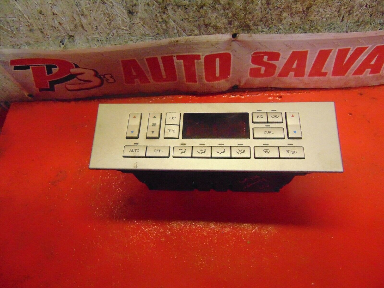 06 05 04 03 Lincoln Navigator heater temperature climate control switch