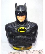 Batman The Movie Michael Keaton Coin Bank 1989 Vintage DC Comics - $18.76