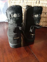 Bebe Size 2 Girls Black Boots Super Cute - $65.22