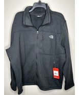 The North Face Sweater Fleece Jacket NF0A3LH7 Mens Sz XXL black heather New - $127.71