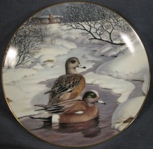 The American Wigeon Collector Plate Living With Nature Jerner&#39;s Ducks 1988 - $19.95