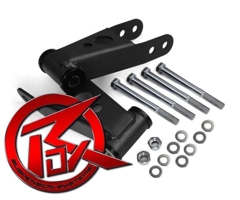 ROX For 19992007 Ford F250 F350 Adjustable 1"2" Drop Lowering Shackle
