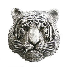 New Original Vintage King of Animal Tiger Wildlife Western Belt Buckle - $8.39