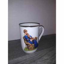 1982 Norman Rockwell Museum Bedtime Collector’s Porcelain Cup - $9.49