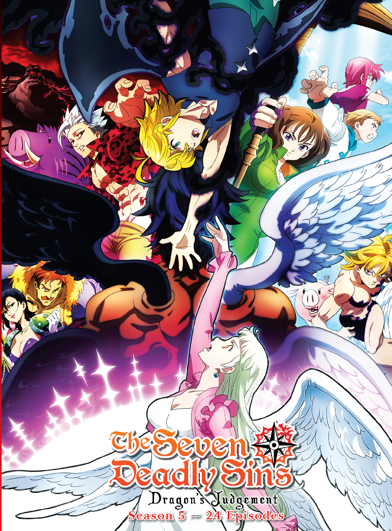 DVD Nanatsu No Taizai - The Seven Deadly Sins Complete Season 5 English
