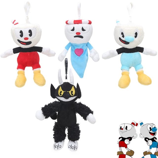 cuphead and mugman action figures