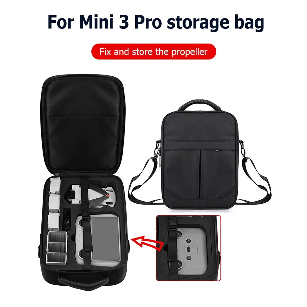 For DJI MINI 3 PRO Bag Storage Box Backpack Messenger Bag Carring Case ...