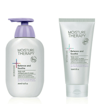 2pc Set Avon Moisture Therapy +Balance and Soothe BODY WASH &amp; BODY CREAM - $23.79