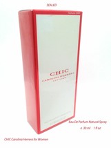 Classic Version Chic by Carolina Herrera Eau De Parfum Spray 1 oz / 30 ml Sealed - $46.52