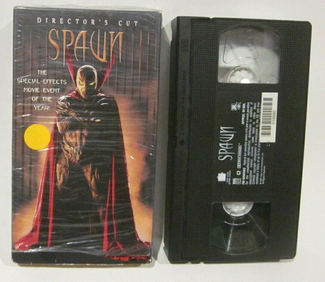 Spawn VHS Tape 1997 Rated R Directors Cut Michael Jai White, Martin