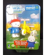 Miffy&#39;s Adventures Big and Small Ride along with Miffy 2 figure pack NIB - $4.95