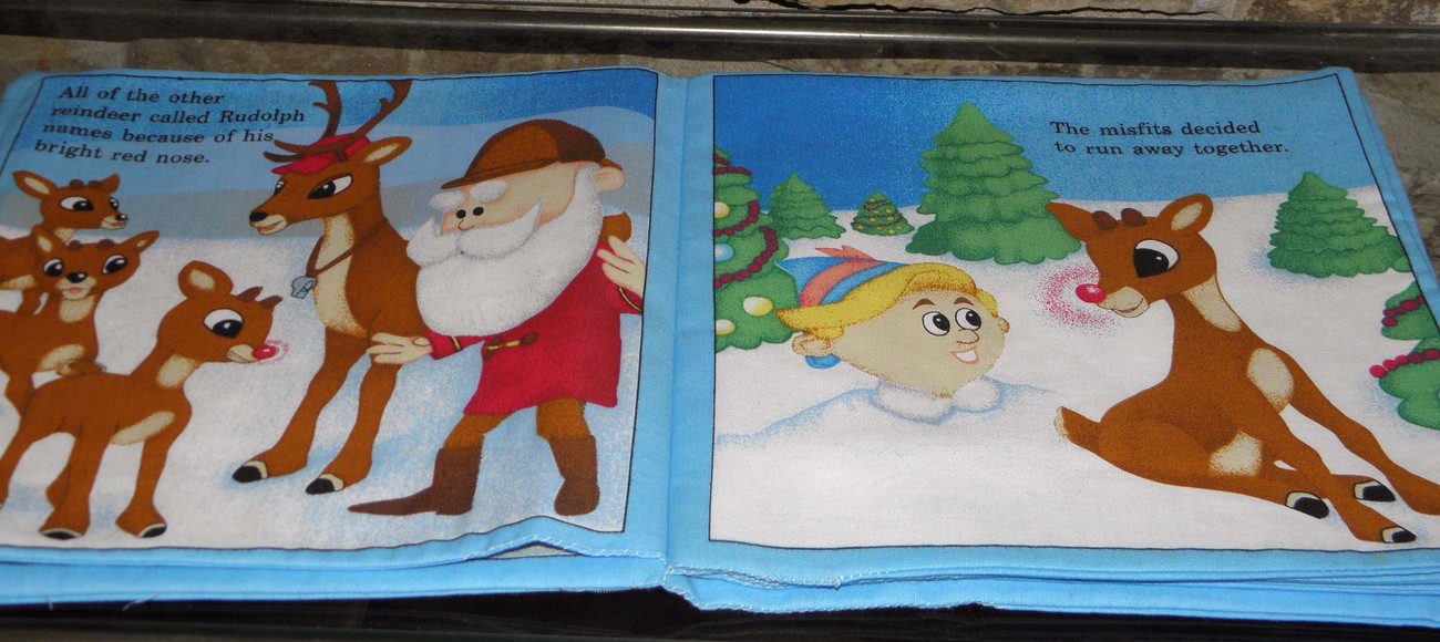 Rudolf The Red-Nosed Reindeer Soft Book - Books
