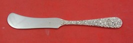 Repousse by Kirk Sterling Silver Butter Spreader flat handle pattern 5 1/4&quot; - $48.51