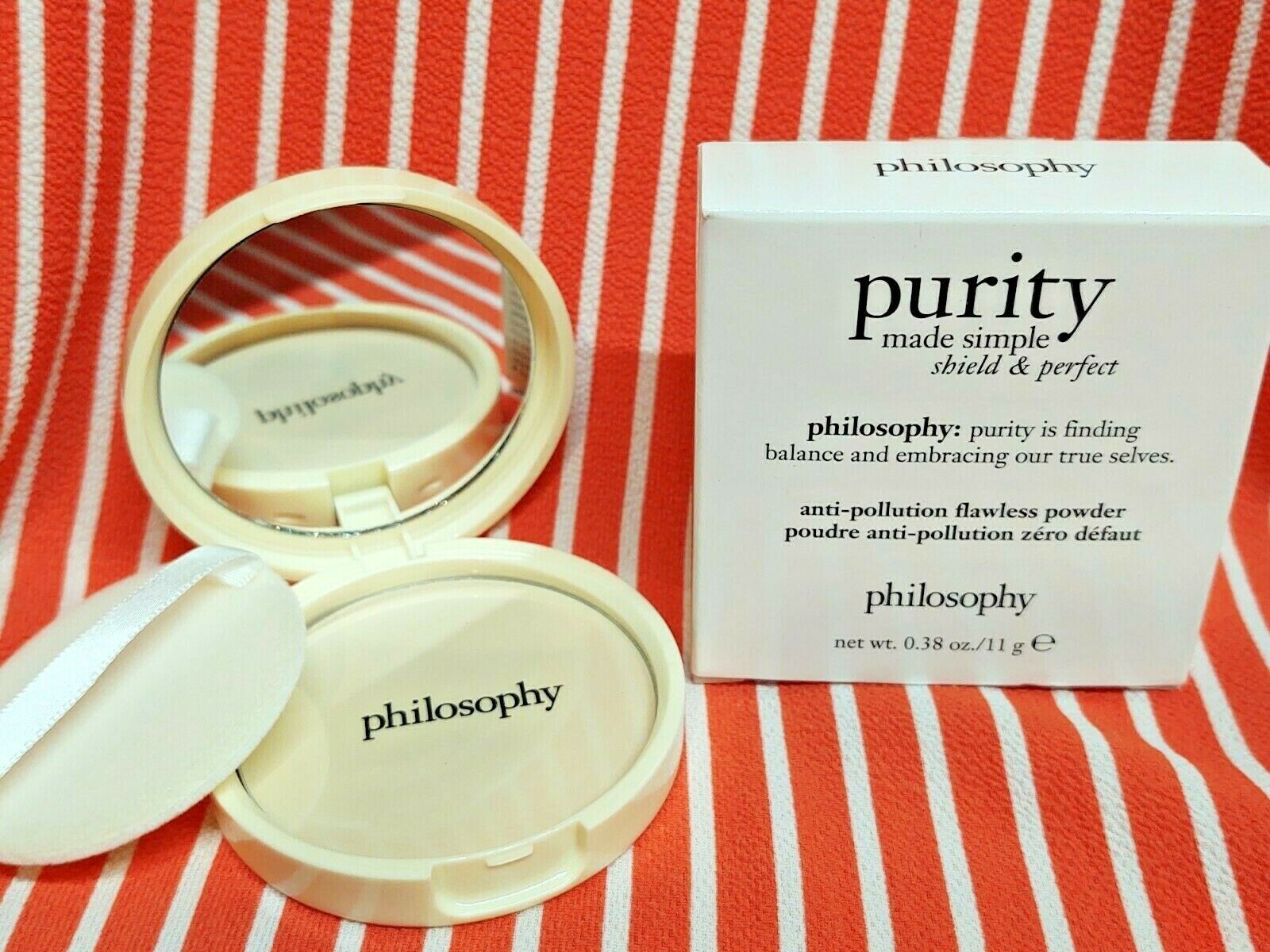 Philosophy PURITY Shield & Perfect Anti-Pollution Flawless Setting Powder .38 oz