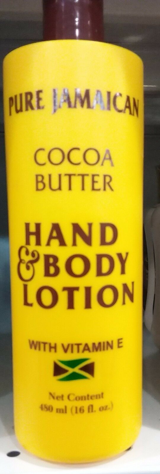 PURE JAMAICAN COCOA BUTTER LOTION ALL SKIN TYPES, UNISEX 16 oz