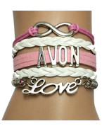 Love AVON Multi-Strand Bracelet - Infinity Charm  Distributor Sales Rep Swag - $9.89