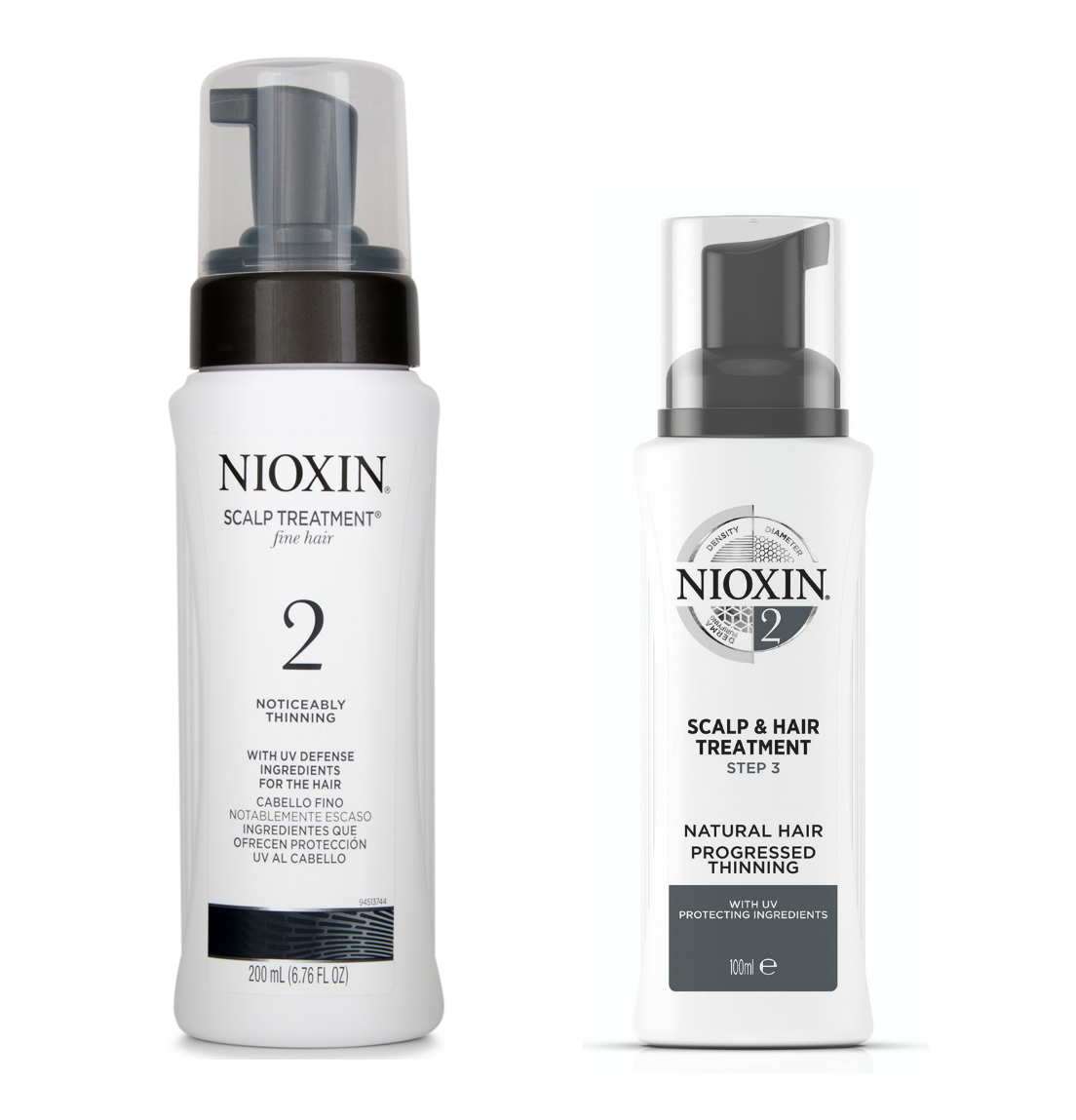 Nioxin System 2 Scalp & Hair Treatment - Hair Loss