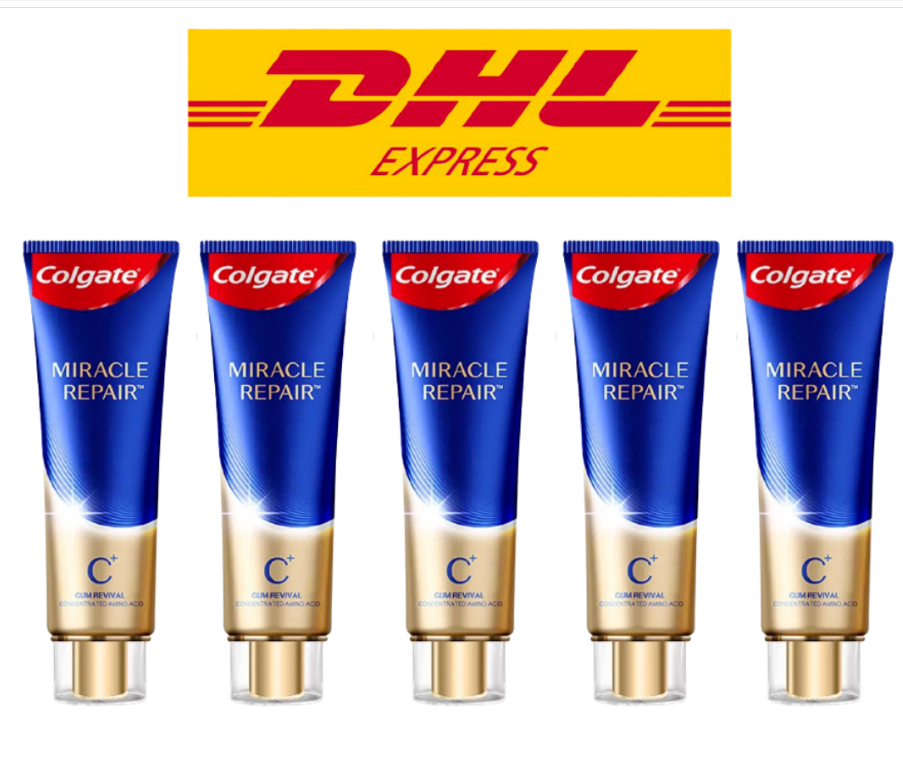 5X Colgate Miracle Repair Gum Revival Toothpaste for Bleeding Gum Plague &Tartar Toothpaste