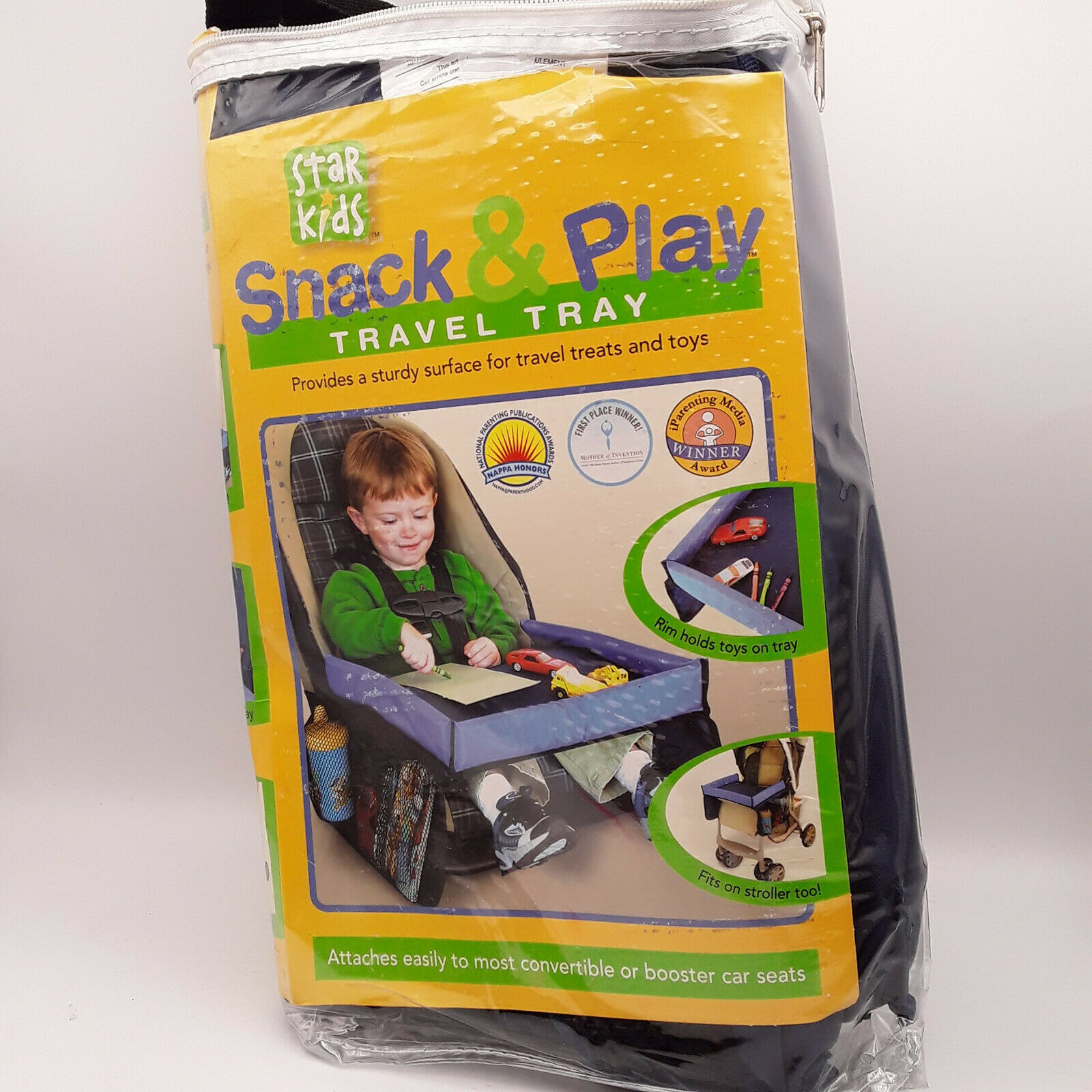 snack & play travel tray