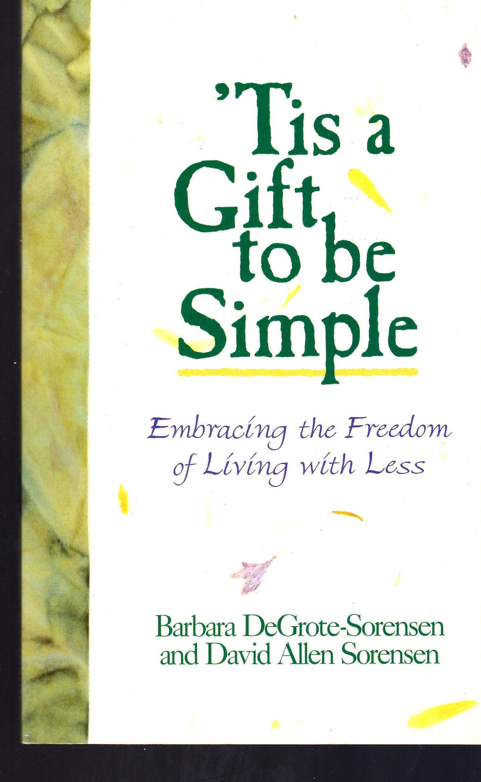 Tis a gift to be simple paperback book books