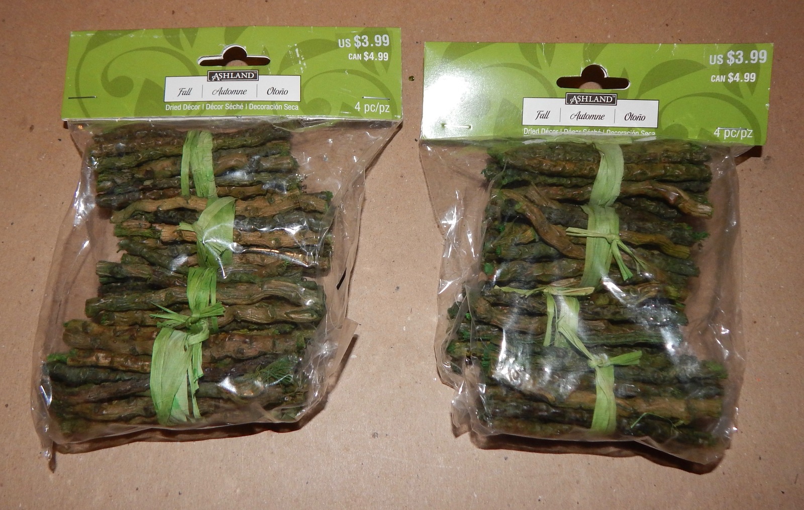 Decorative Fillers Ashland Crafts Fall Dried Decor 3 1/2" Long Sticks 2pks 140Q - $6.49