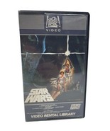 Vintage Star Wars VHS Cassette Tape Library Video Rental First Edition 1982 - $125.00