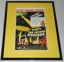 Earth vs the Flying Saucers Framed 8x10 Repro Poster Display Hugh Marlowe